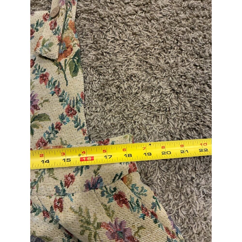 Polagram Floral Tapestry Mini Apron Unique Cottagecore Grandma Nostalgic Fun - Picture 14 of 16